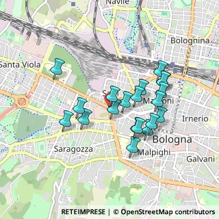 Mappa Piazza di Porta San Felice, 40122 Bologna BO, Italia (0.7935)