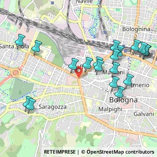 Mappa Piazza di Porta San Felice, 40122 Bologna BO, Italia (1.22316)