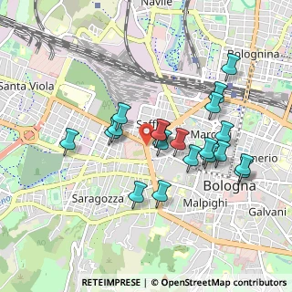 Mappa Piazza di Porta San Felice, 40122 Bologna BO, Italia (0.8595)