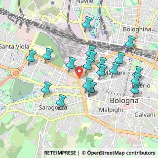 Mappa Piazza di Porta San Felice, 40122 Bologna BO, Italia (0.9185)