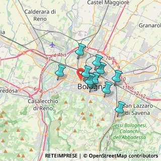 Mappa Piazza di Porta San Felice, 40122 Bologna BO, Italia (2.36273)