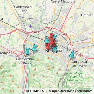 Mappa Piazza di Porta San Felice, 40122 Bologna BO, Italia (1.79455)