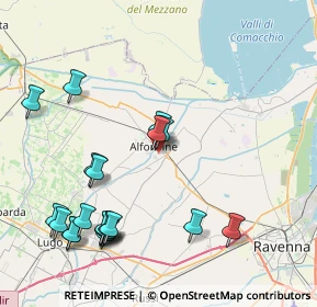 Mappa Via Sandro Pertini, 48011 Alfonsine RA, Italia (9.626)