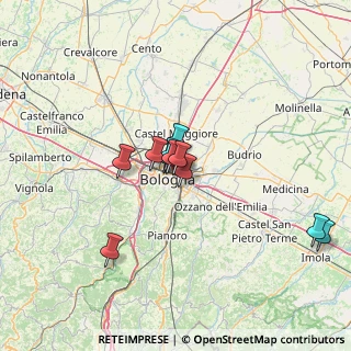 Mappa Via Gastone Rossi, 40138 Bologna BO, Italia (10.30182)