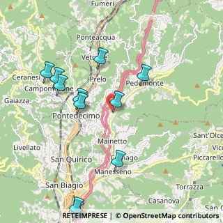Mappa Via Cassissa Giuseppe, 16010 Castagna GE, Italia (2.27)