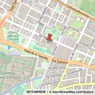 Mappa Via Pasubio, 74, 40133 Casalecchio di Reno, Bologna (Emilia Romagna)