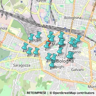 Mappa Piazza Manfredi Azzarita, 40122 Bologna BO, Italia (0.77)