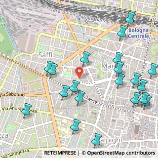 Mappa Piazza Manfredi Azzarita, 40122 Bologna BO, Italia (0.6725)