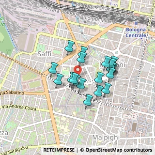 Mappa Piazza Manfredi Azzarita, 40122 Bologna BO, Italia (0.3445)