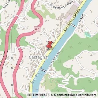 Mappa Via Fratelli Canepa, 102, 16010 Pedemonte GE, Italia, 16010 Serra Riccò, Genova (Liguria)