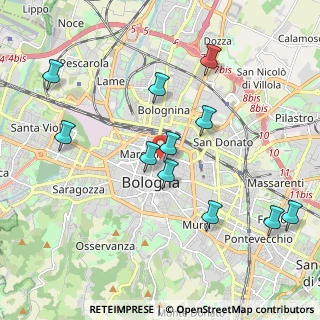 Mappa Via Righi Augusto, 40126 Bologna BO, Italia (2.11182)