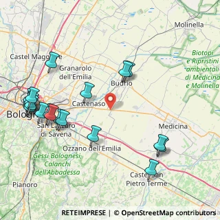 Mappa Via S. Vitale, 40054 Budrio BO, Italia (10.386)