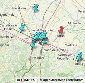Mappa Via Mondo, 40138 Bologna BO, Italia (12.18083)