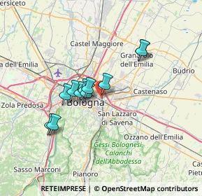Mappa Via Mondo, 40138 Bologna BO, Italia (5.44636)