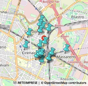 Mappa Via Mondo, 40138 Bologna BO, Italia (0.713)