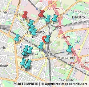 Mappa Via Mondo, 40138 Bologna BO, Italia (1.017)