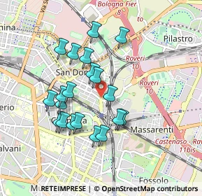 Mappa Via Mondo, 40138 Bologna BO, Italia (0.8225)