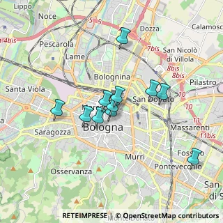 Mappa Via Capo di Lucca, 40126 Bologna BO, Italia (1.4)