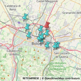 Mappa Via Capo di Lucca, 40126 Bologna BO, Italia (2.37833)
