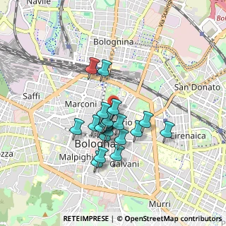 Mappa Via Capo di Lucca, 40126 Bologna BO, Italia (0.6875)