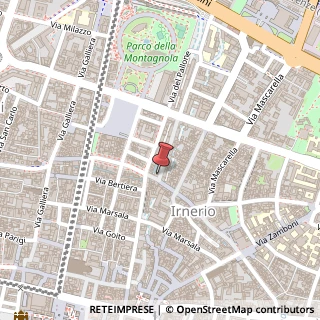 Mappa Via delle Moline, 13, 40126 Bologna, Bologna (Emilia Romagna)