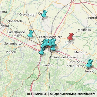 Mappa Via Alessandrini, 40126 Bologna BO, Italia (11.85167)