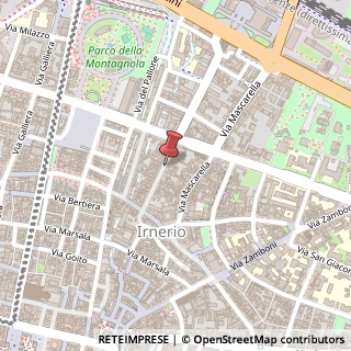 Mappa Via del Borgo di San Pietro, 28, 40126 Bologna, Bologna (Emilia Romagna)