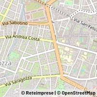 Hartă Bologna