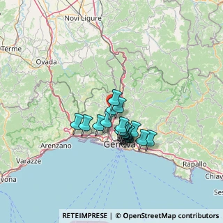 Mappa Via Beata Chiara, 16164 Genova GE, Italia (9.83722)