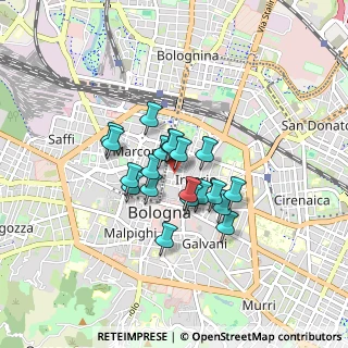 Mappa Vicolo Cattani, 40126 Bologna BO, Italia (0.579)