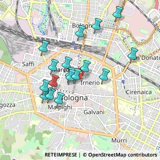 Mappa Via Bertiera, 40126 Bologna BO, Italia (0.88412)