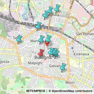 Mappa Via Bertiera, 40126 Bologna BO, Italia (0.8925)