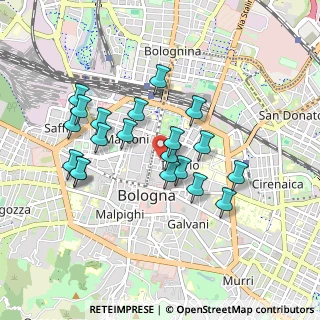 Mappa Via Bertiera, 40126 Bologna BO, Italia (0.83)