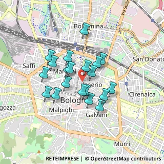 Mappa Via Bertiera, 40126 Bologna BO, Italia (0.6945)