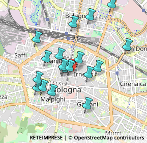 Mappa 40100 Bologna BO, Italia (0.87833)