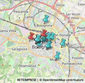 Mappa 40100 Bologna BO, Italia (0.83188)