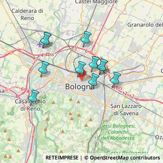Mappa 40100 Bologna BO, Italia (3.23636)