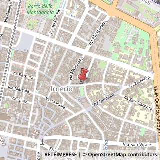 Mappa Via delle Belle Arti, 16, 40126 Bologna, Bologna (Emilia Romagna)