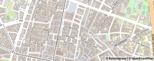 Mappa Bologne