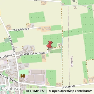 Mappa Via Martiri della Libertà,  11, 12020 Tarantasca, Cuneo (Piemonte)