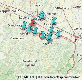 Mappa Via Giuseppe Verdi, 41014 Castelvetro di Modena MO, Italia (10.21769)