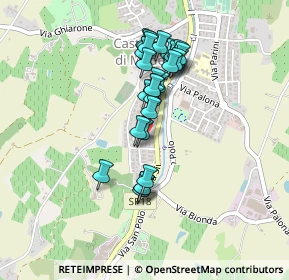 Mappa Via Giuseppe Verdi, 41014 Castelvetro di Modena MO, Italia (0.375)