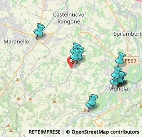 Mappa Via Giuseppe Verdi, 41014 Castelvetro di Modena MO, Italia (4.094)