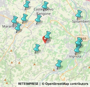 Mappa Via Giuseppe Verdi, 41014 Castelvetro di Modena MO, Italia (5.00923)