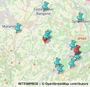 Mappa Via Giuseppe Verdi, 41014 Castelvetro di Modena MO, Italia (4.84)