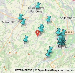 Mappa Via Giuseppe Verdi, 41014 Castelvetro di Modena MO, Italia (4.2665)