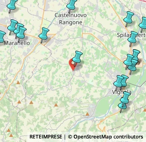 Mappa Via Giuseppe Verdi, 41014 Castelvetro di Modena MO, Italia (6.521)
