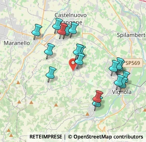 Mappa Via Giuseppe Verdi, 41014 Castelvetro di Modena MO, Italia (3.81333)