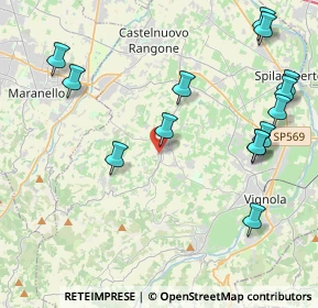 Mappa Via Giuseppe Verdi, 41014 Castelvetro di Modena MO, Italia (5.06214)