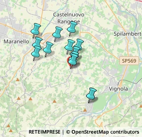 Mappa Via Giuseppe Verdi, 41014 Castelvetro di Modena MO, Italia (2.69071)